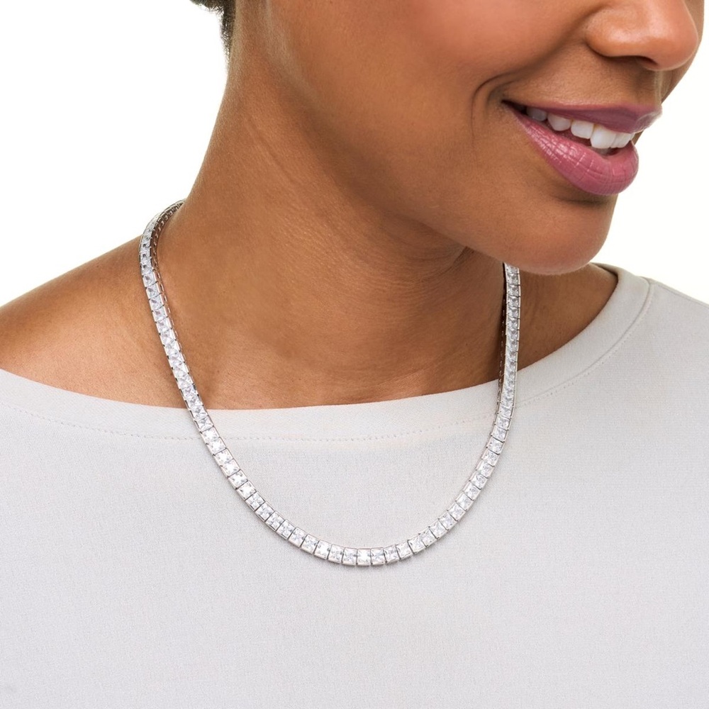 Radiance by Absolute™ Couture Magnetic Clasp Tennis Necklace